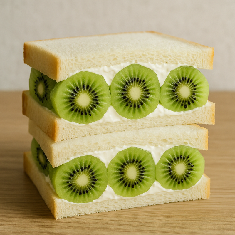 Sliced Kiwi Fruit
